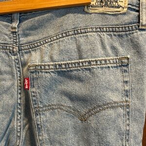 Levi's Blue Straight-Leg Jeans Classic Denim
